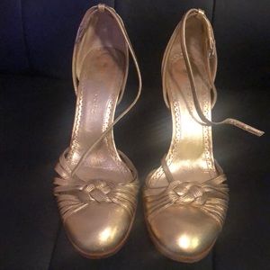 Gold Marc Jacobs Heels